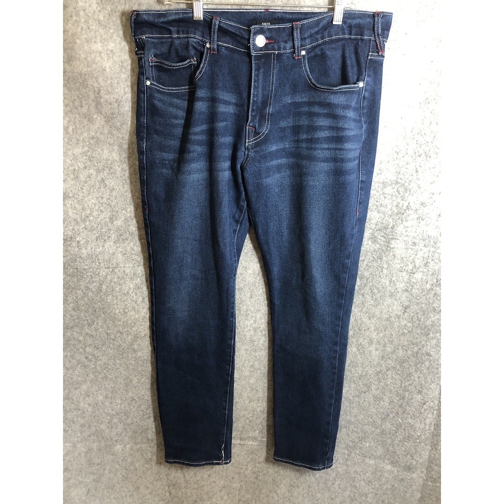 True Religion Jeans Mens 36 Medium Wash Relaxed Skinny Rocco Casual